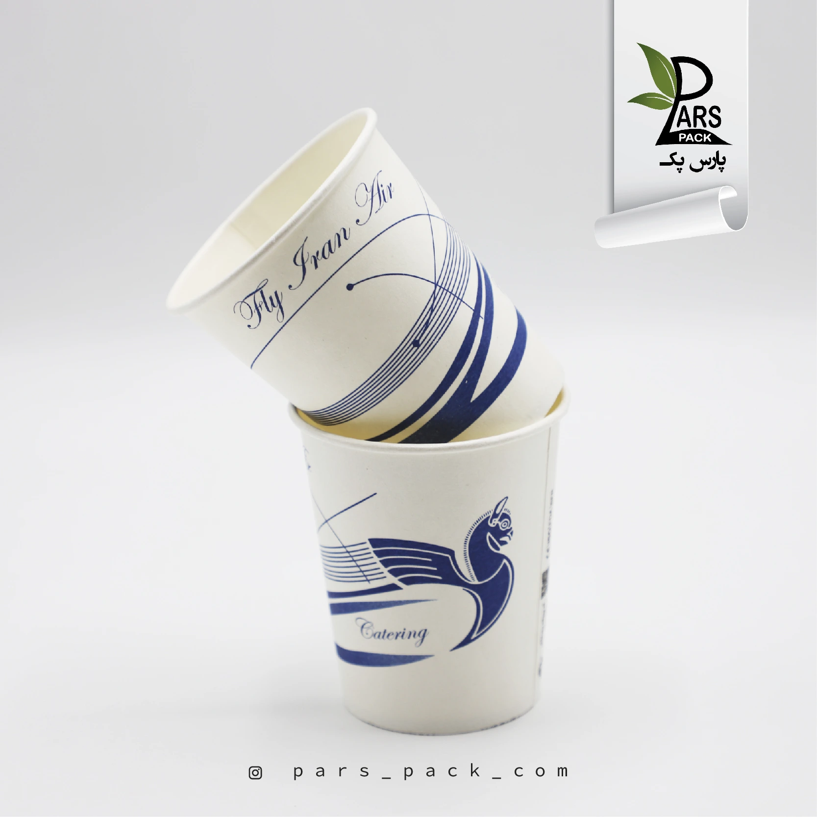 لیوان-کاغذی-طرح-سفارشی-ایران-ایر-1