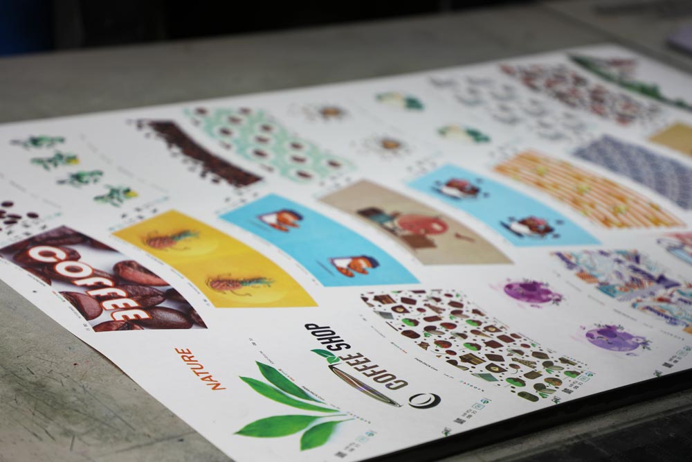 شیت‌های استروک لیوان کاغذی آماده چاپ با کیفیت بالا در کارخانه پارس پک