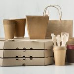 ظروف یک‌بار مصرف کافه